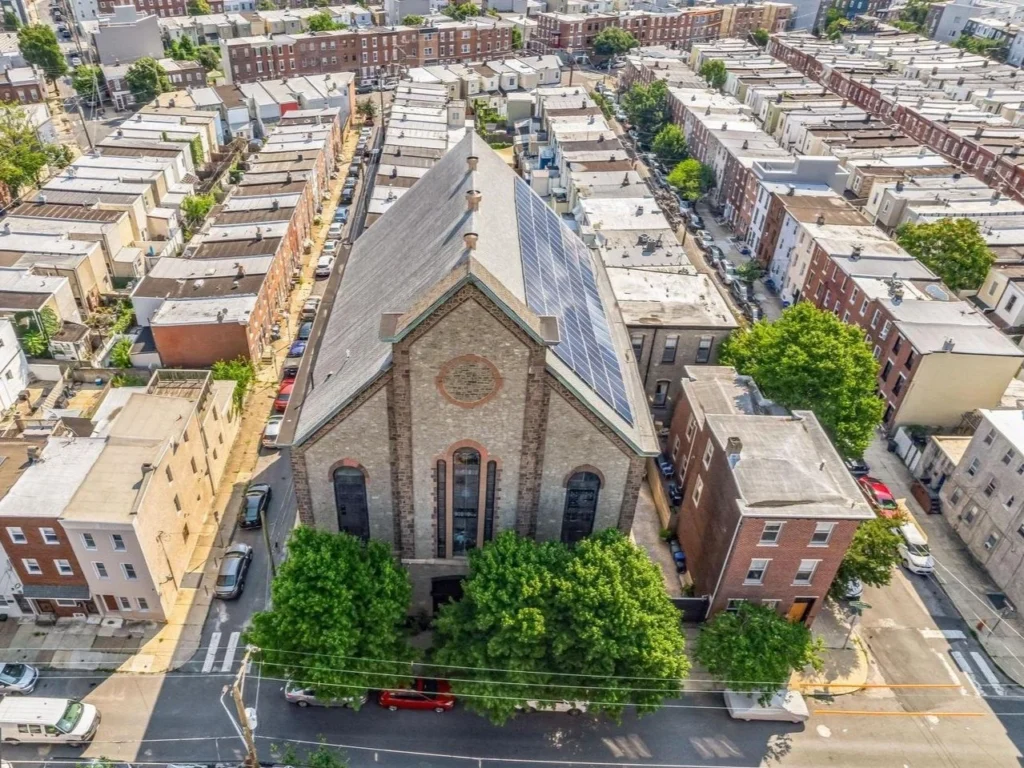fishtown Historic Church-Turned-Multifamily Property exterior
