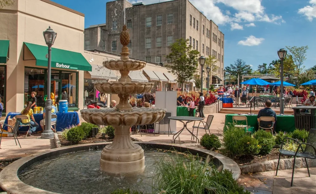 Square in Ardmore Suburban neighborhood